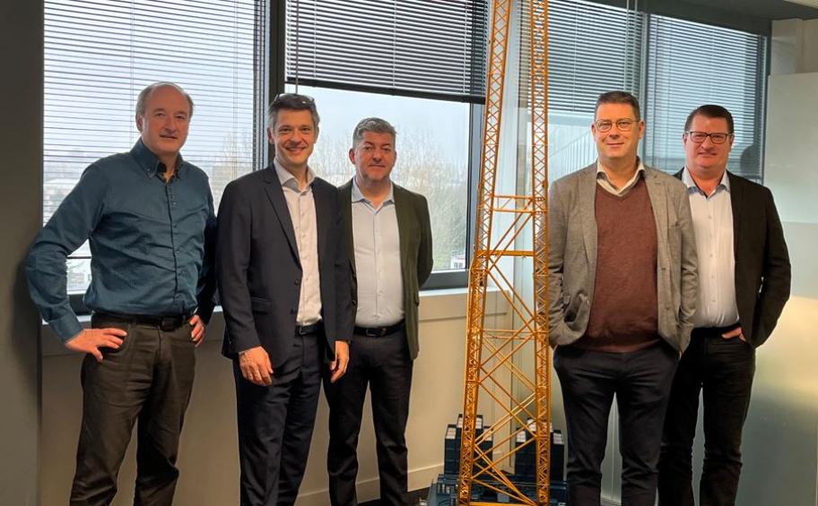 Eiffage Génie Civil has signed the first major contract with Sarens for a low-carbon mega-crane for the EPR2 project in Penly (76).