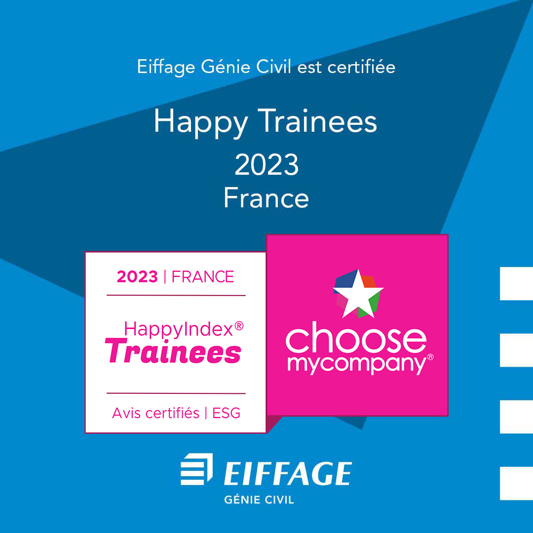 Happy Trainees 2022 - Eiffage Génie Civil