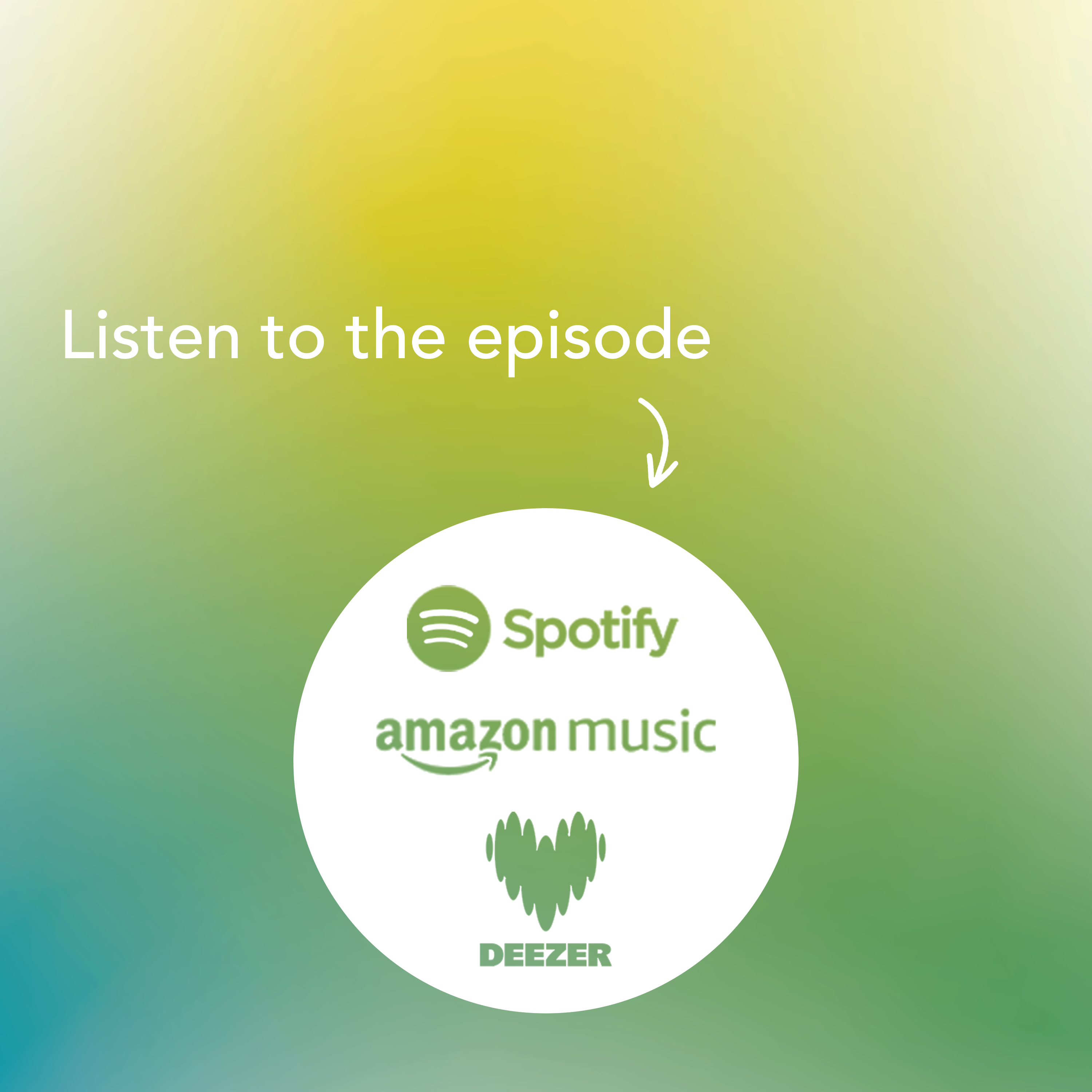 image illustrating the platforms used to listen to the C pour Demain podcast