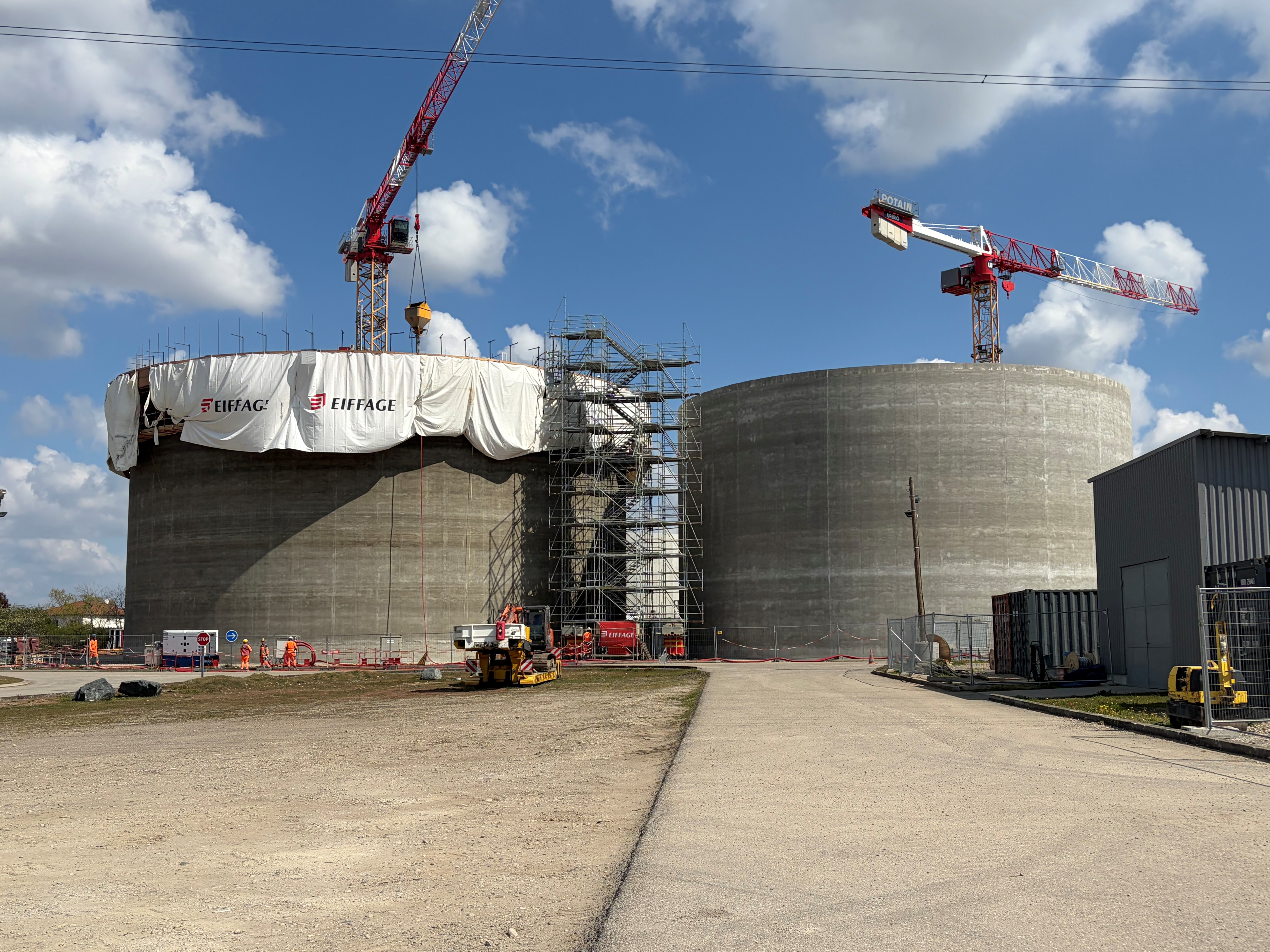 Two retention basins for the expansion of a petroleum storage facility – Saint Priest (TEPSA)