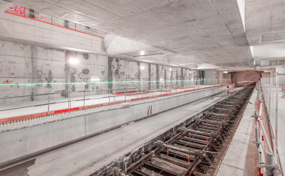Grand Paris Express : les travaux avancent dans la future gare de Champigny Centre