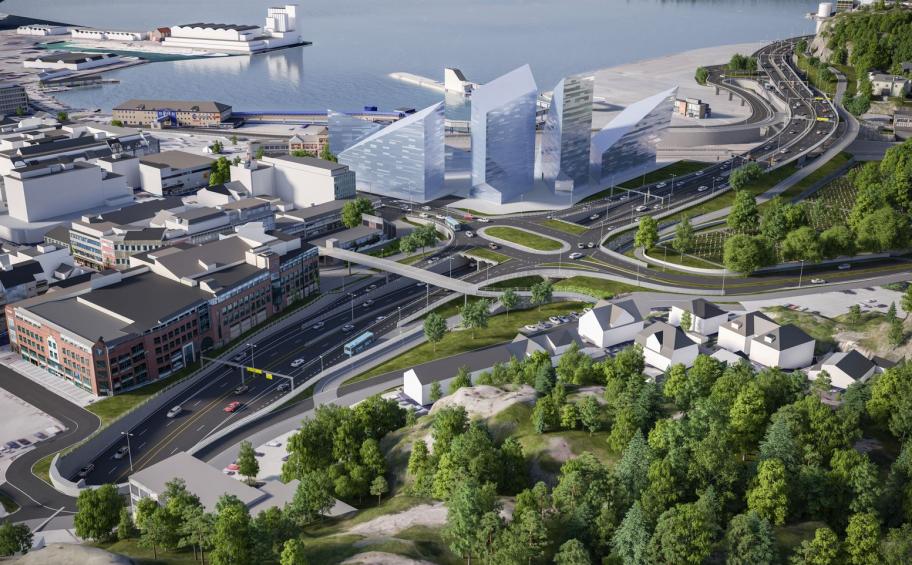 Eiffage Génie Civil remporte la réalisation de la nouvelle section de l’autoroute E18-E39 en Norvège