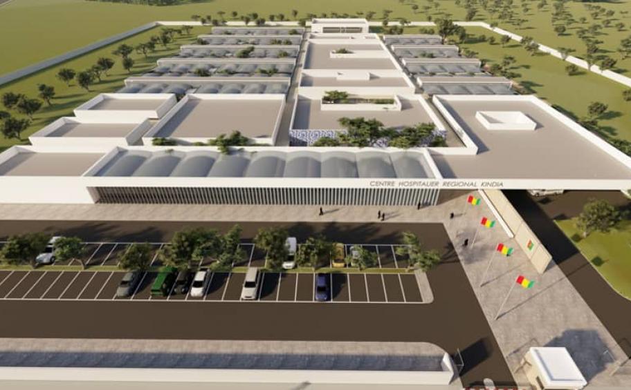 In Guinea, Eiffage Génie Civil lays the foundation stones for future hospitals in Kindia and Labé